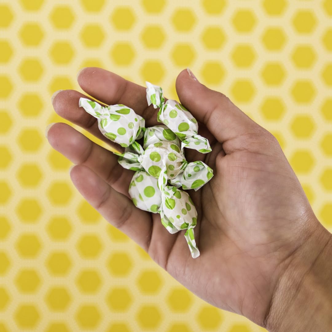 Tummydrops, No Sugar Crushed Peppermint Flavor, Gluten Free & Vegan, 33 Individually Wrapped Pure Peppermint Oil Lozenges Made w