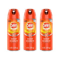 OFF! Active Insect Repellent, Sweat Resistant 6 oz ( Pack of 3)