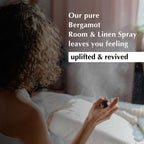 Bergamot Room, Linen & Pillow Spray by Aromafume | 100ml/3.38 fl oz | with Pure Bergamot Essential Oil | Aromatherapy Spray for
