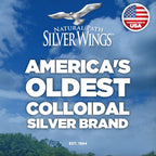 Natural Path Silver Wings Sinus Relief Natural Silver Nasal Spray - 250ppm - 1oz