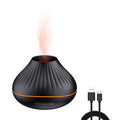 Essential Oil Diffuser,Aroma Scent Diffusers for Home Fire Flame Aromatherapy Diffuser, 160Ml Ultrasonic Cool Mist Humidifier wi