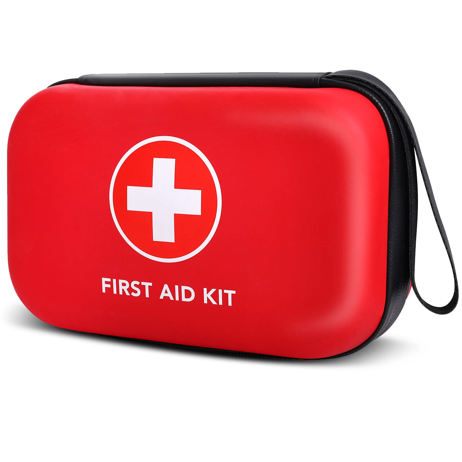 First-Aid-Kit-for-Car-Home-Travel-Camping-Businesses, 263pcs Compact Waterproof Hard Case, Public Emergency Medical Kits - Perfe