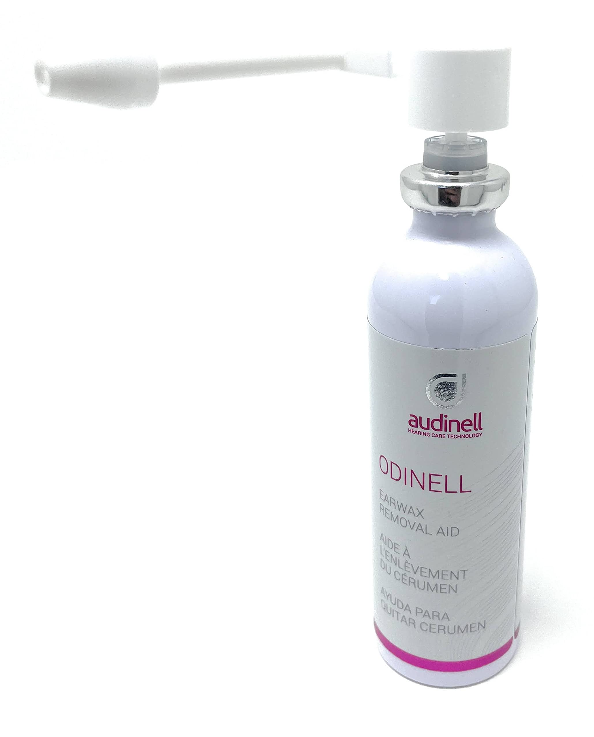 Audinell Ear Wax Removal Spray (50ml) | Ear Cleaner | Soothes & Prevents Irritations, Cleanses Ear Canal | Replaces Q-Tips, Ear