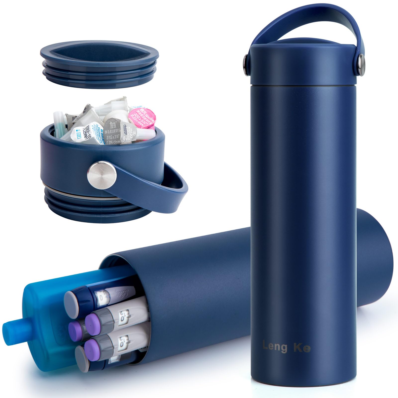 SUNMON Insulin Cooler Travel Case - TSA Approved Diabetes Medical Cooler Bottle, Portable Insulin Pen Travel Case for Diabetic S