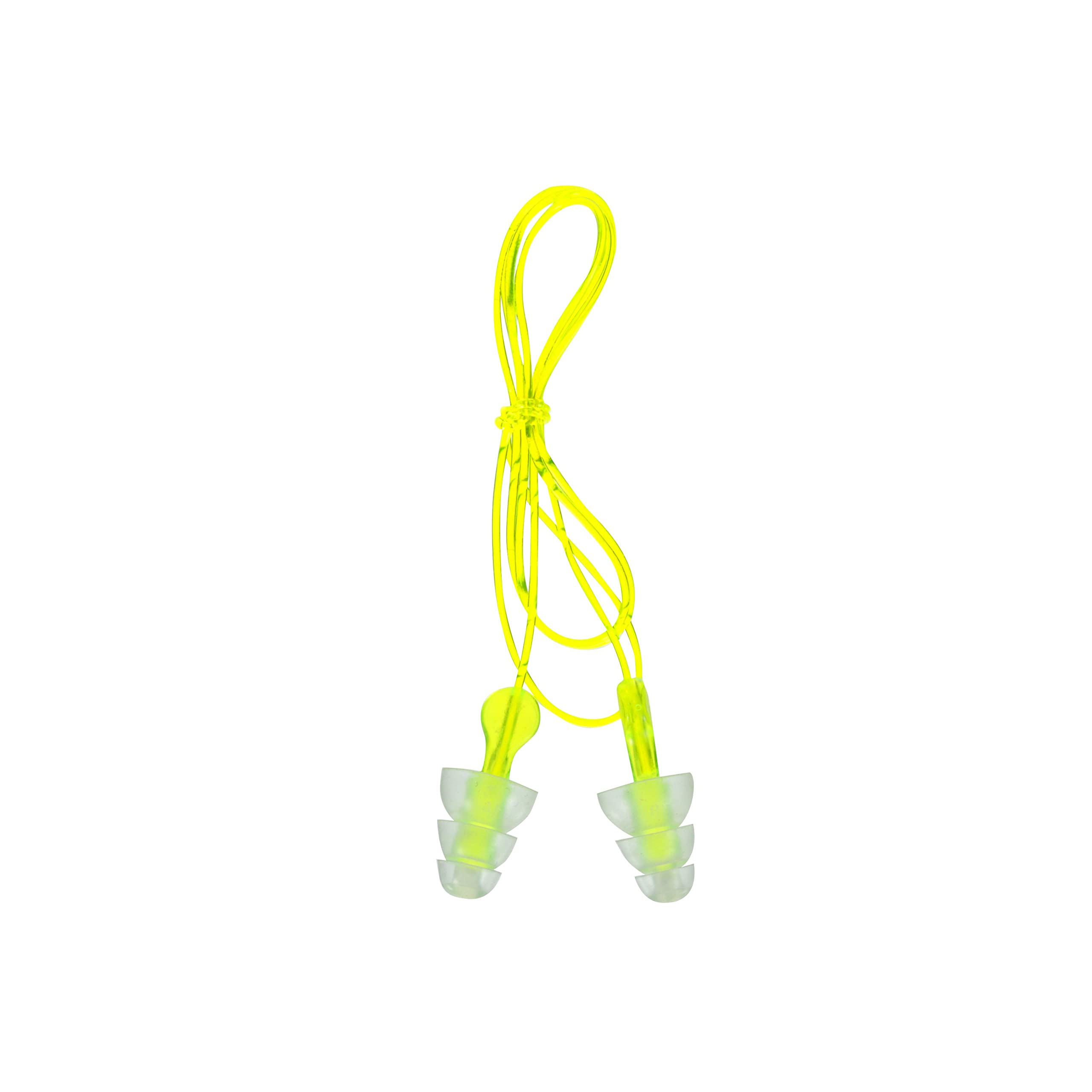 Peltor Sport Tri-Flange Corded Reusable Earplugs, 3 Pair, Noise Reduction Rating (NRR) 26 dB, Comfortable Fit, Ideal For Range,