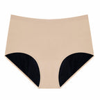 AIRCUTE Super Absorbent Incontinence Underwear for Women Leak Proof Heavy Bladder Leakage Night Briefs 150ML(Beige, Large)