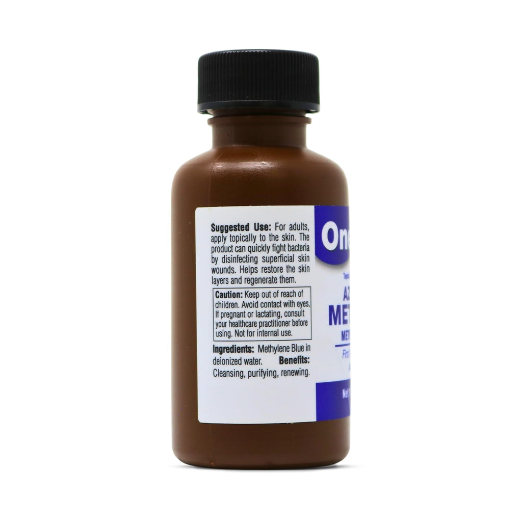 Arymar Methylene Blue Antiseptic Solution 1 oz, Topical Antiseptic for Minor Cuts and Scrapes Pack of 2