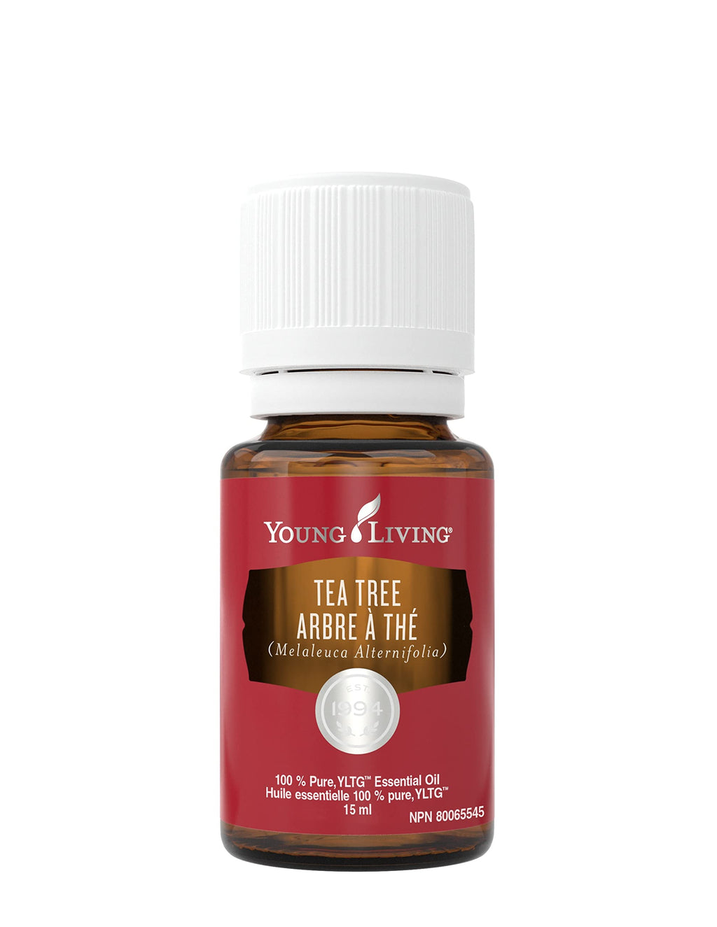 Tea Tree (Melaleuca Alternifolia) Essential Oil by Young Living - 15ml - Purify and Revitalize with Natures Essence - Healthy-l