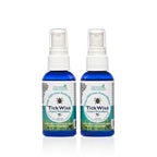 3 Moms Organics, TickWise 2oz Extra Strength Happy Campers 2-Pack - DEET- Free, Tick and Insect Repellent, Plant Based Essential
