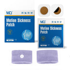 MQ 14 ct Motion Sickness Patches Non Drowsy Sea Sickness Patch for Cruise Travel Essentials, Waterproof Car Sick Patches Behind 