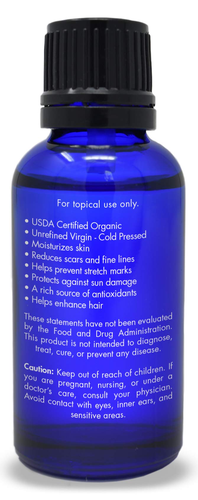Zongle USDA Certified Organic Camellia Oil, Camellia Oleifera, 1 OZ
