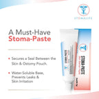Stomalife Ostomy Paste 2 Oz, Stoma Barrier Paste with Skin Irritation Prevention | Accessories for Ostomy-Colostomy-Ileostomy (2