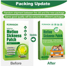 KUNHAOH Motion Sickness Patches, Sea Sickness Patch with Waterproof and Non Drowsy 48 Count