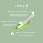 Organyc - 100% Certified Organic Cotton Tampons - Plant-Based Eco-Applicator (Regular Flow, 96 Count (Pack of 6))