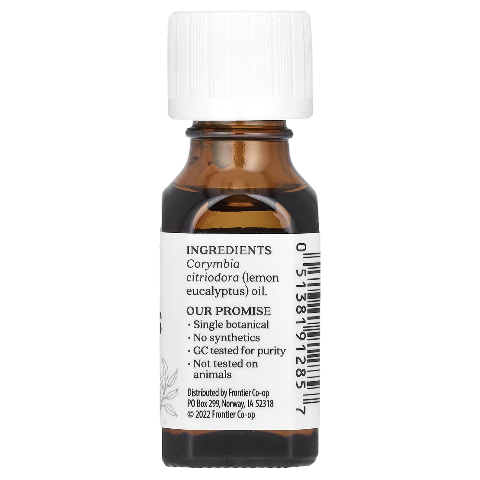 Aura Cacia Pure Essential Oil, Lemon Eucalyptus, 0.5 fl oz (15 ml)