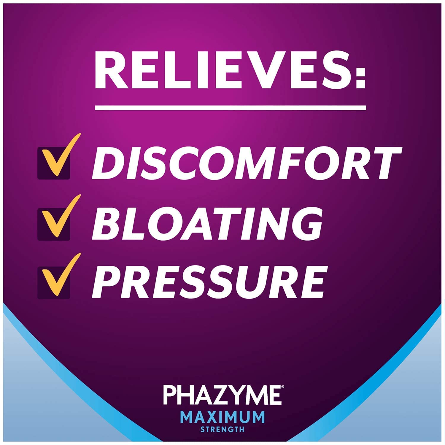 Phazyme Maximum Strength Gas & Bloating Relief, Works in Minutes, 36 Fast Gels (Pack of 1)