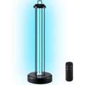 Qualirey 100W UV Light Sanitizer with Ozone Purifier for Room, UV Lamp with 3 Gear Timer Remote Control, Home Disinfection Devic