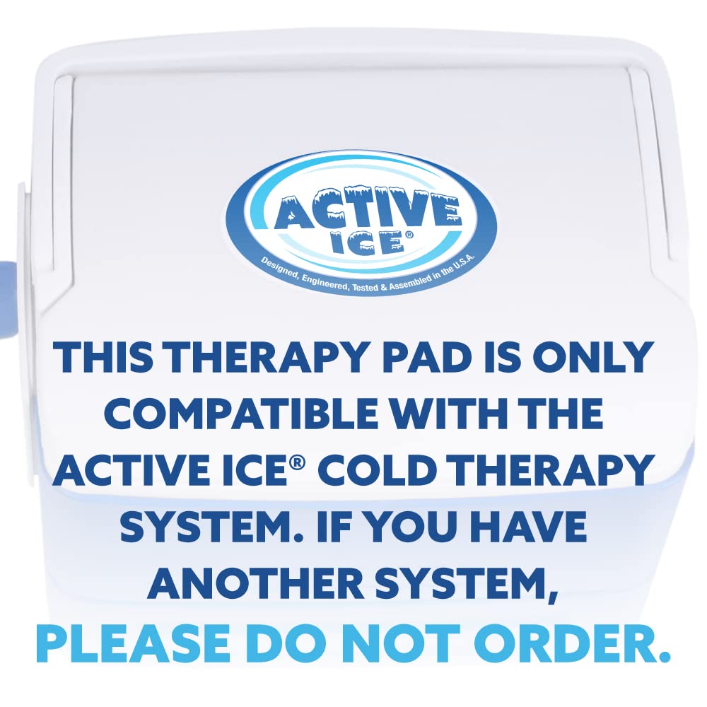 Polar Active Ice Large Universal Therapy pad 12.5    x 22.5    with Two Detached Belts. Use only with The Polar #AIS Therapy Sys