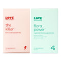 Love Wellness The Killer & Flora Power | Vaginal Suppository Duo with Probiotics, Vitamin C & Boric Acid for Vaginal Health | Va