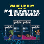 Goodnites Boys Nighttime Bedwetting Underwear, Size Extra Large (95-140+ lbs), 9 Ct, Packaging May Vary
