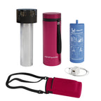 4ALLFAMILY Voyager Auto Shut Off Cooler Travel Case TSA Approved (1-7 Medication Pens) - On-The-Go Medical Cooler with Biogel & 