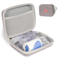 Fukumi Carrying Case for Portable Nebulizer, Travel Medical Bag, Hard Emergency Medical Bag for Inhaler Spacer Case for Kids and