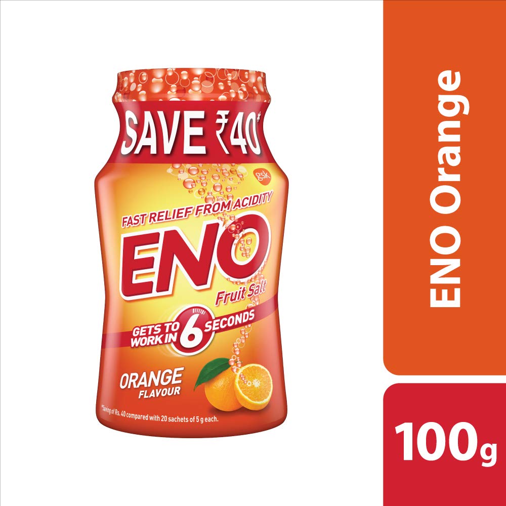 ENO fruit salt-orange flavour