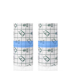 2 PCS Transparent Stretch Adhesive Bandage, 4 Inch x 10.94 Yard - Waterproof Clear Film Dressing Bandages, Adhesive Bandages Sho