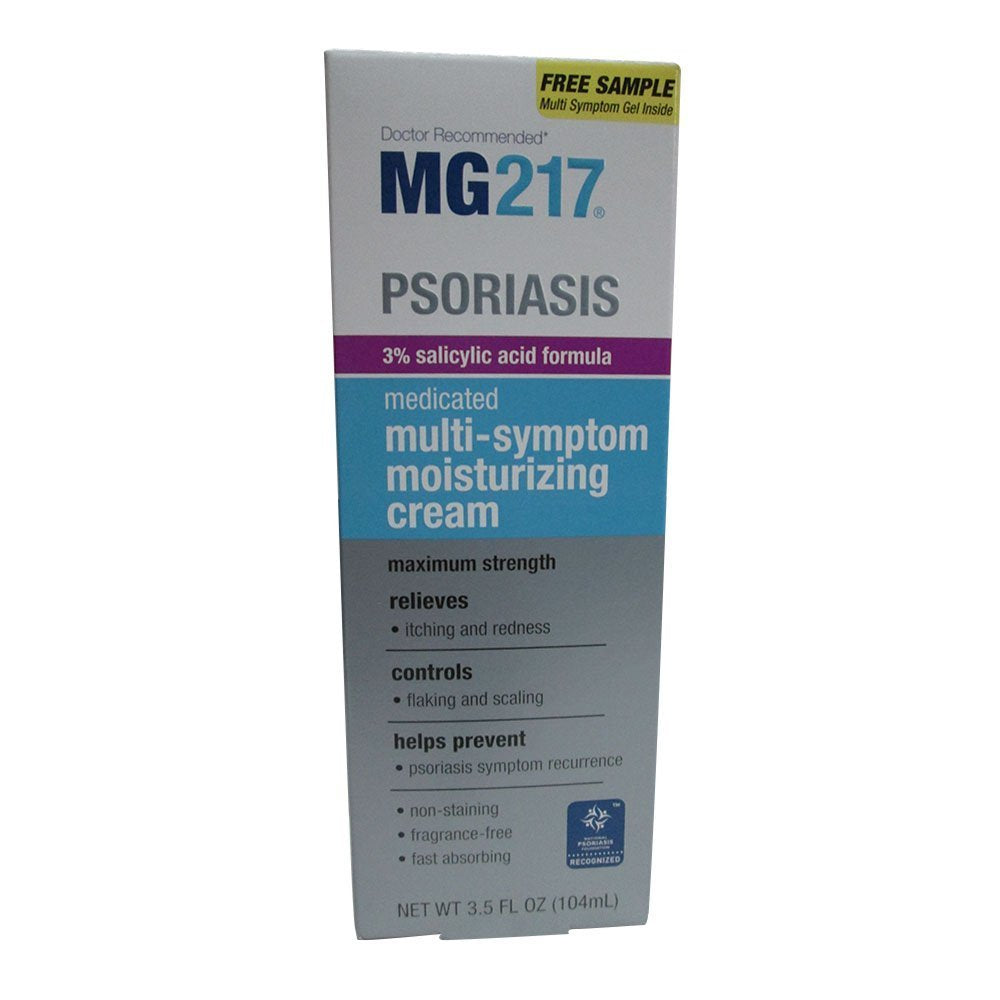 MG 217 Medicated Salicylic Acid Formula Multi-Symptom Cream,net wt 3.5 fl oz/ 3 Count