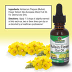 Nature's Answer Alcohol-Free Mullein Flower Ear Oil
