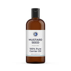 Mystic Moments | Mustard Seed Carrier Oil - 500ml - Pure & Natural Oil Perfect for Hair, Face, Nails, Aromatherapy, Massage and 