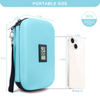 Gosemai TSA Approved Insulin Cooler Travel Case Medication Cooler for Travel with Thermometer Temperature Display Diabetic Medic