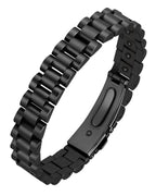 Jecanori Ultra Strength Magnetic Bracelets for Men - Men's Hematite Bracelet, Jewellry Gift with Sizing Tool for Perfect Fit