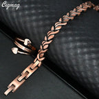 Cigmag Copper Anklet for Women Ultra Strength Solid Copper Anklet Bracelet Adjustable Length with Sizing Tool