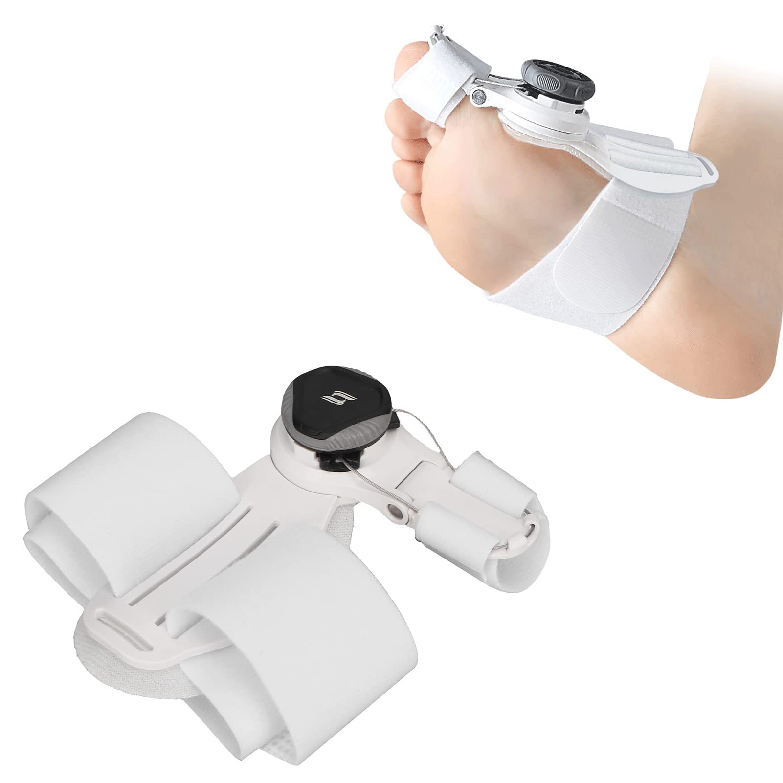 Yosoo Bunion Corrector Bunion Corrector Splint, Hallux Valgus Corrector Big Toe Brace Adjust Degrees Thicken Silicone Prevent Ov