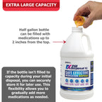 RX Pill Disposal XL, Safe Effective Solution, Destroy and Deactivate Prescription Medication Drug Medicines, XLarge 64oz Capacit