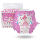 CutiePlusU Adult Diapers 10 Pieces, Disposable Incontinence Briefs with Tabs for Women and Men, Maximum Overnight Absorbency- Li