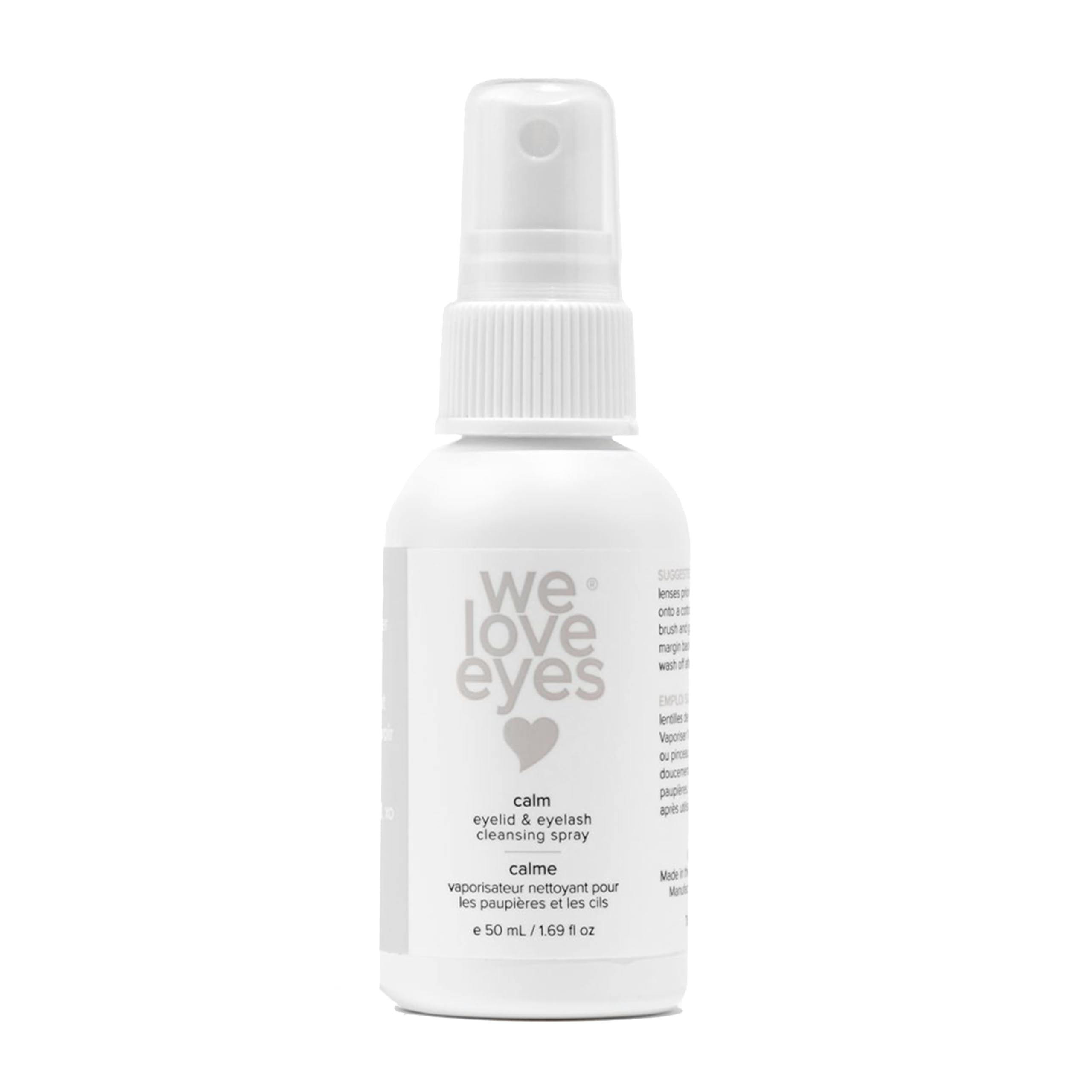 We Love Eyes - 100% Oil Free Gentle Calm Hypochlorous Eyelid Cleansing Spray - Chamomile infused to sooth the eyelids & keep mic