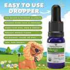 Forces of Nature Allergy Relief for Kids, Organic Homeopathic Medicine, 0.34 Fl Oz, Immune Support & Multi Symptom Relief from I