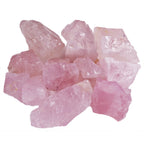 Hypnotic Gems 1 lb Bulk Rose Quartz Rough from Madagascar - Large 1'' Natural Raw Stones & Fountain Rocks for Tumbling, Cabbing,