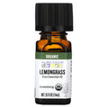 Aura Cacia Organic Lemongrass Essential Oil 0.25 fl. oz.