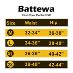 BATTEWA Full Coverage Incontinence Underwear for Men Overnight Leak Proof Boxer Briefs Protective Underpants for Male Bladder Co