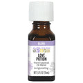 Aura Cacia Love Potion Essential Oil Blend | Romantic Aromatherapy with Jasmine, Ylang-Ylang, Sandalwood, Patchouli, Mandarin, L