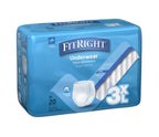 FitRight Adult Incontinence Underwear, Heavy Absorbency, 3X-Large, 75-94 Waist (20 Count, 4 Pack)