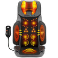 ZENMOTION Full Back Massager with Heat-Shiatsu Massage Chair Pad - 12-Point Shiatsu Back Massager for Chair with Height Adjustab