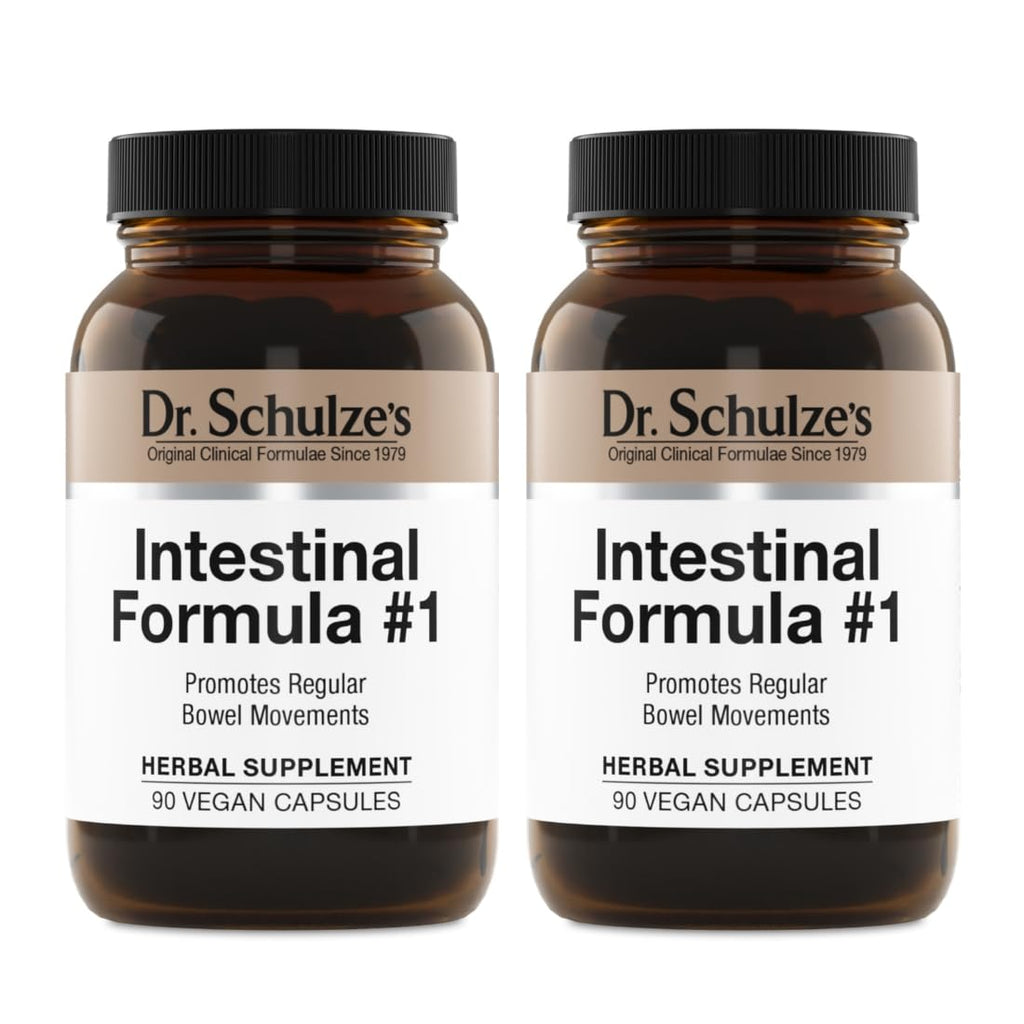 Dr. Schulzes Intestinal Formula #1 Colon Bowel Cleanse, 90 caps, 2 Count