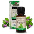 Natures Answer USDA Organic Patchouli Essential Oil, 100% Pure | Natural Aromatherapy Oil for Diffuser/Humidifier, Steam Distill