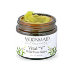 Vital V Wild Yam Salve, 2 Oz | Vaginal Moisturizer for Menopause Support and Vaginal Dryness | Natural Organic Herbal Ingredient