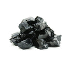 Black Obsidian Stones Crystal Bulk, Raw White Quartz Crystal Stones for Wicca, Reiki, and Energy Healing Crystals, Witchcraft Su
