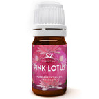 Sz Essentials - Pink Lotus 100% Pure, Essential Natural Oil - Extracted from Nymphaea Nucifera - Divine & Sweet Scent, with Exot